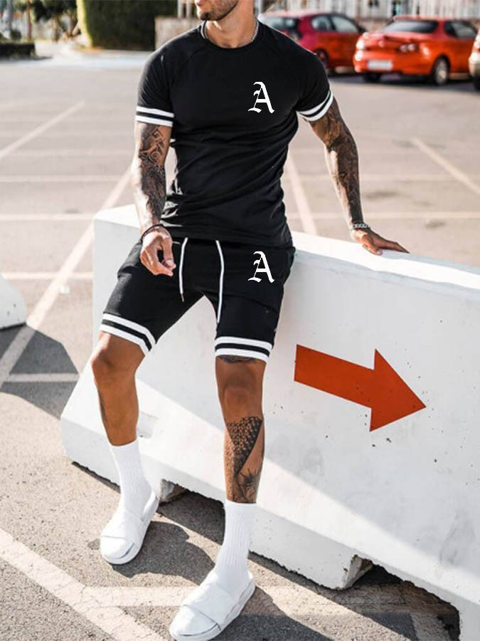 Casual Men's Suit European And American Solid Color Fashion