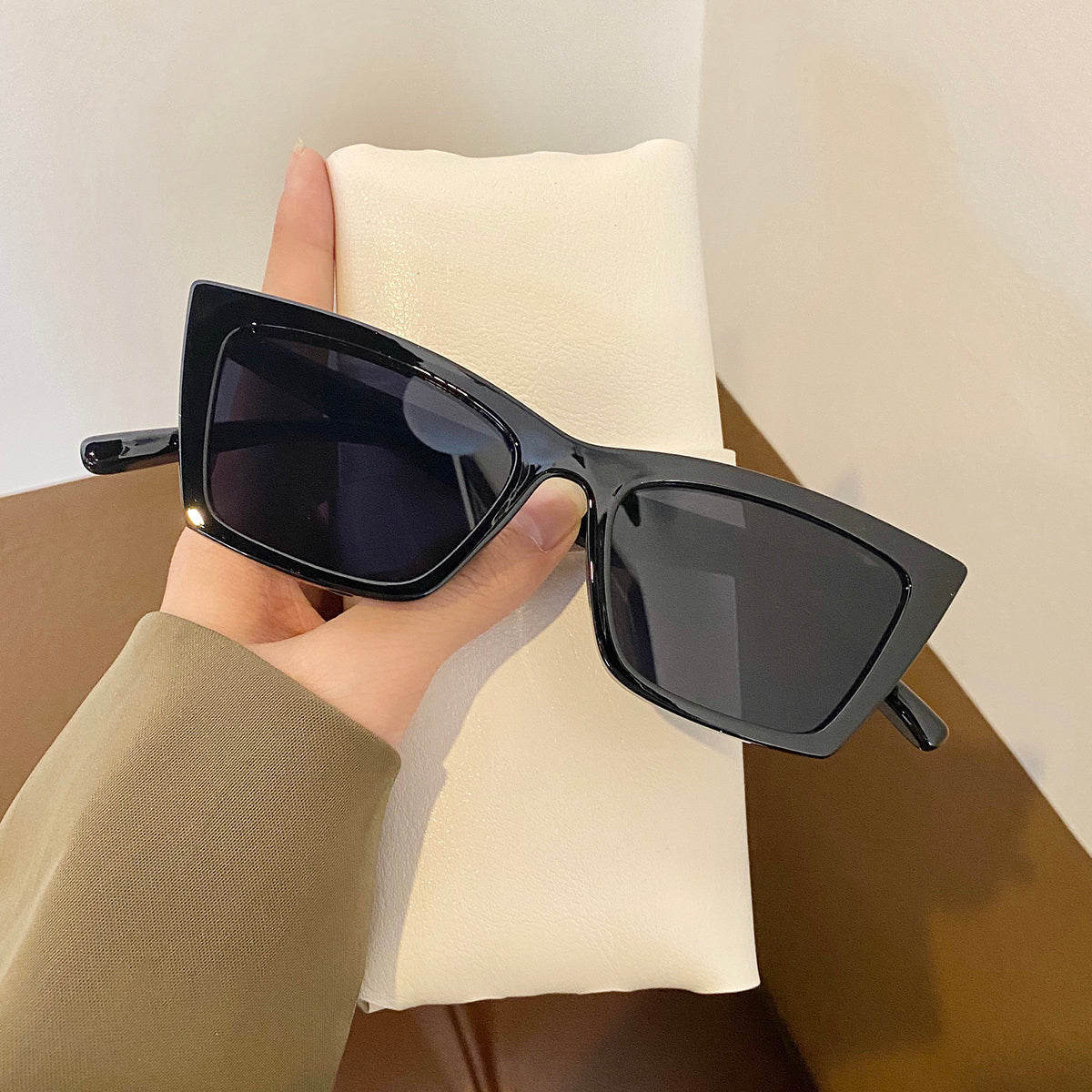 Big Box Sunglasses Female Glasses Summer Sun Shade Sunscreen