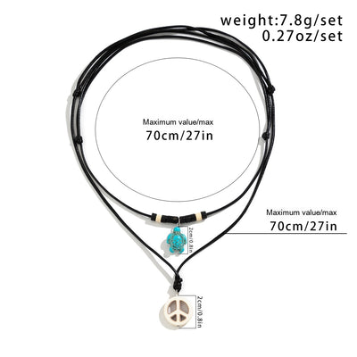 Starfish Shell Necklace For Women Necklace