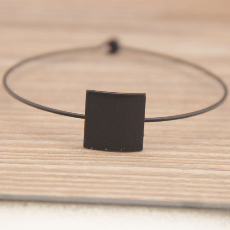 Fashion Copper Bracelet Round Triangle Square