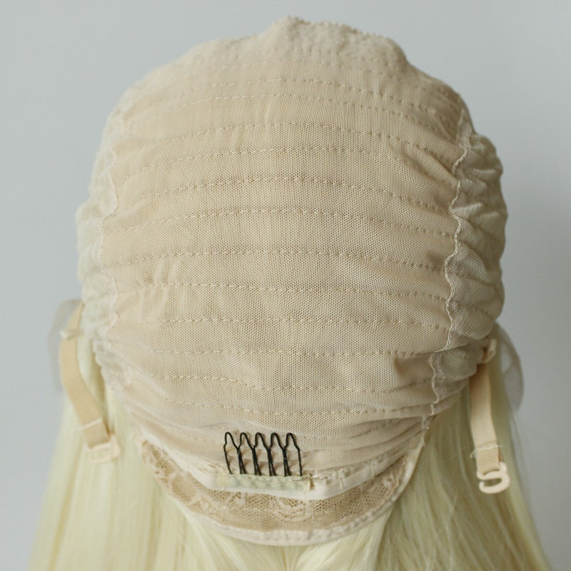 Lace High-temperature Fiber Full Wig Head Cover