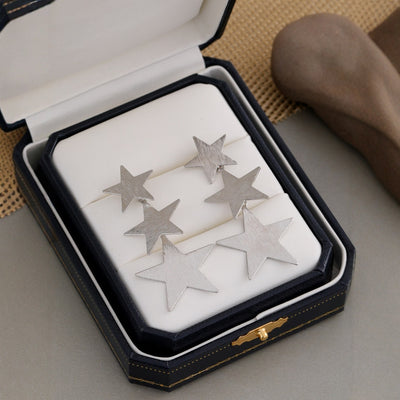 Fashionable Slimming Pentagram Earrings