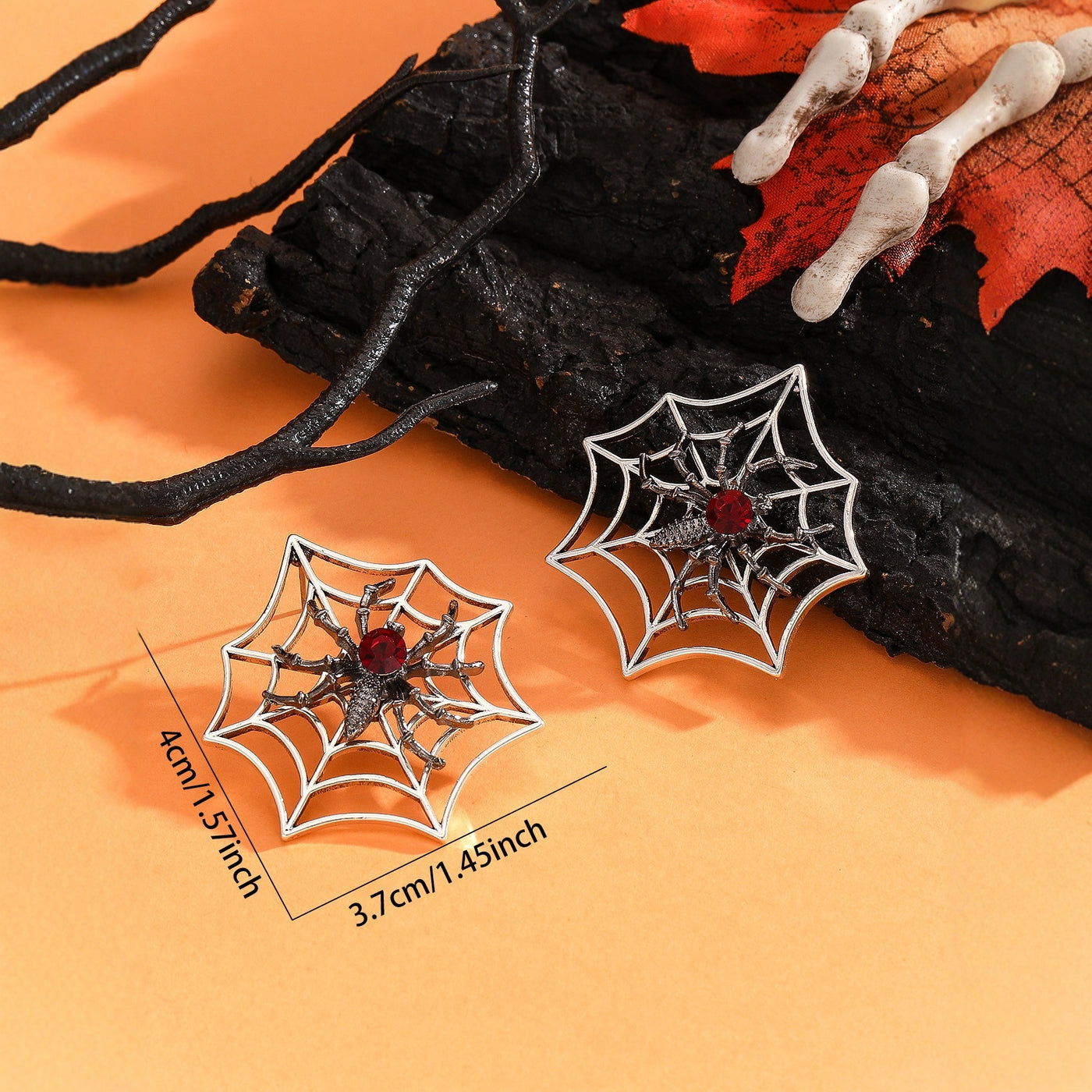 Creative Spider Nightclub Exaggerated Spider Earrings
