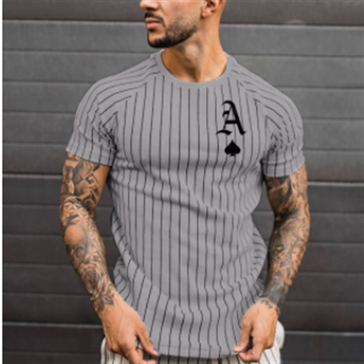 3D Printed Short-sleeved Casual T-shirt