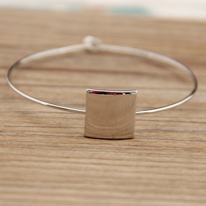 Fashion Copper Bracelet Round Triangle Square