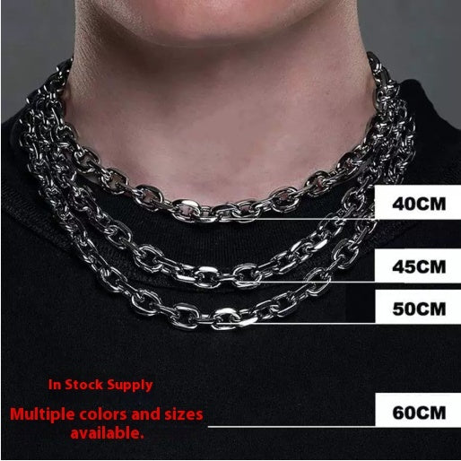 Necklace Chain Luxury Men Boy Jewelry Elegant Gold Color