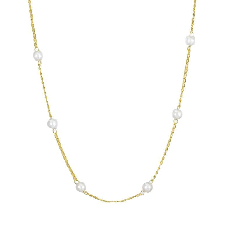 Pearl Necklace Daily Commuter Pendant Party Wear