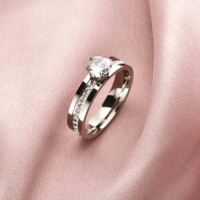 Titanium Steel Ring Men And Women Couple Jewelry