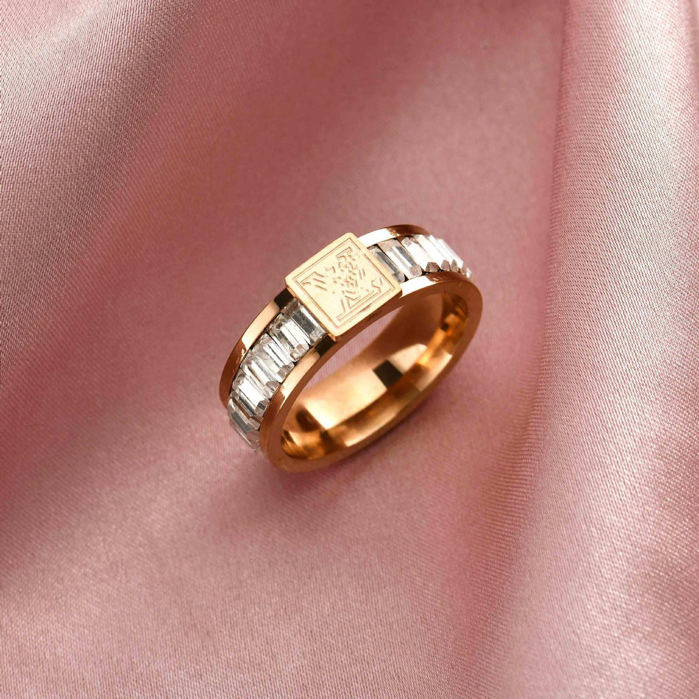 Titanium Steel Ring Men And Women Couple Jewelry