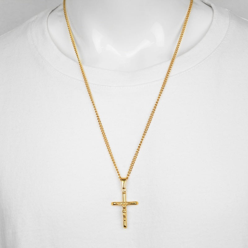 Cross Necklace Men's And Women's Necklace