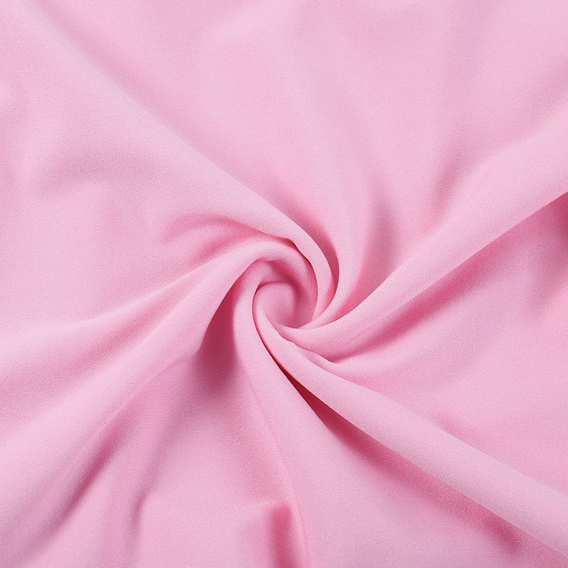 Mesh Ribbon Design Tube Top Dress For Women