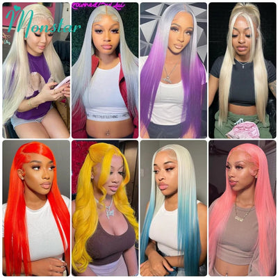 Blonde Wigs 300 Density Lace Wig Human Hair 13x6 Hd Lace Frontal Wig 613 Vietnamese Bone Straight 13x4 Lace Front Wig Human Hair