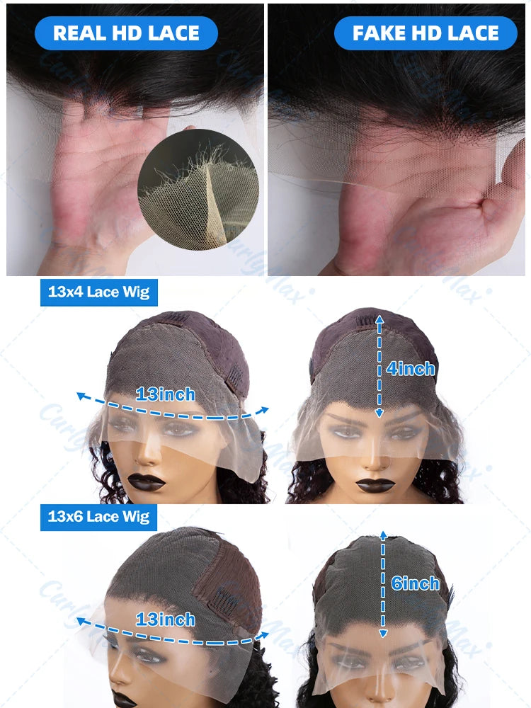 Luvin 30 40 Inch Straight Human Hair Wigs Hd Lace Wig 13x6 Human Hair Bone Straight 13x4 Lace Frontal Human Hair Wigs For Women