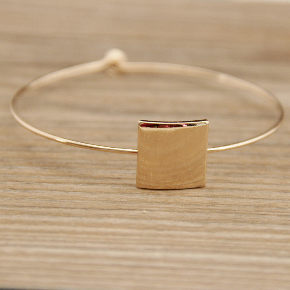 Fashion Copper Bracelet Round Triangle Square