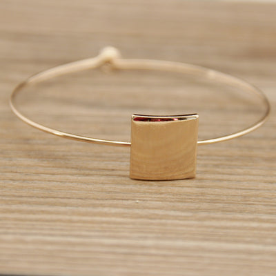 Fashion Copper Bracelet Round Triangle Square