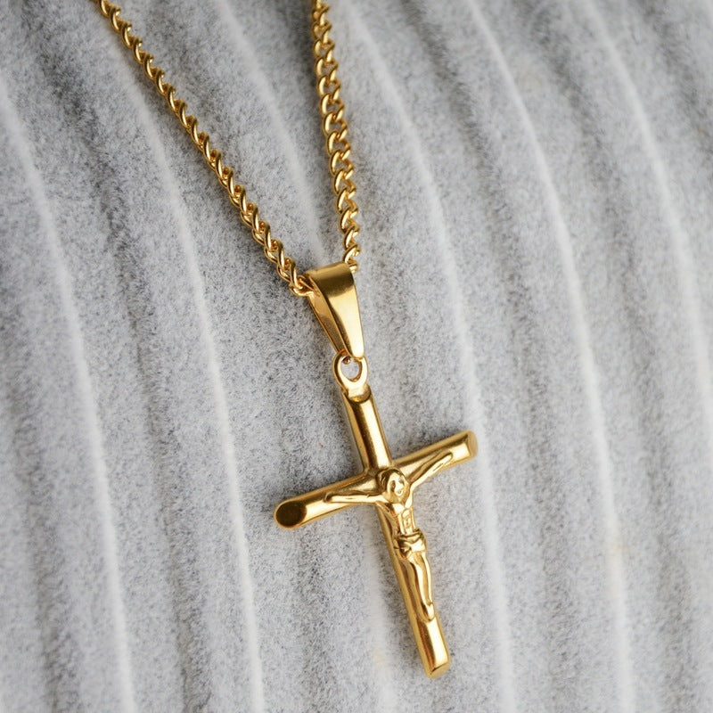 Cross Necklace Men's And Women's Necklace
