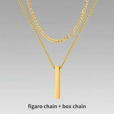 Jewelry Men Boy Gift Chain Crystal Necklace