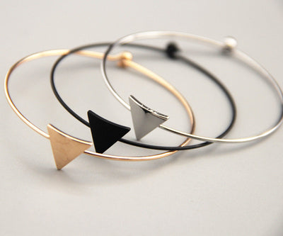 Fashion Copper Bracelet Round Triangle Square