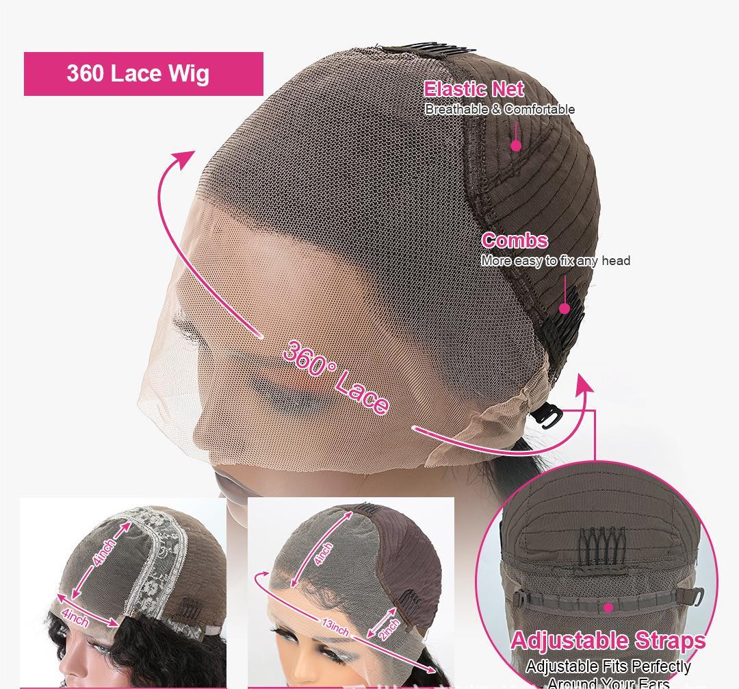 Loose Deep Lace-up Front Wig Flat Panel Former Lace Head Cap