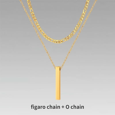 Jewelry Men Boy Gift Chain Crystal Necklace