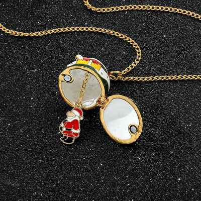 Necklace Colorful Egg Elderly Alloy Necklace